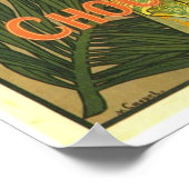 Van Houtens Kakao en Chocolade 1899 Poster (Ecke)