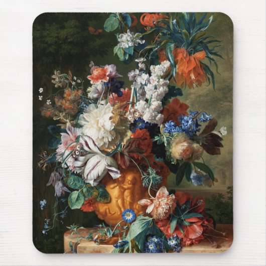 Van Huysums Bouquet der Blume-Mousepad Mousepad (Vorne)