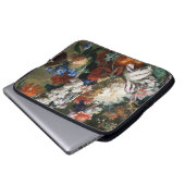 Van Huysums Bouquet der Blumenlaptophülse Laptopschutzhülle (Vorne Knopf)