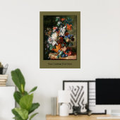 Van Huysum's Bouquet mit Blume-Sonderposter Poster (Heimbüro)