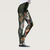 Van Huysum's Bouquet von Blume art Leggings (Rechts)