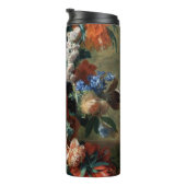 Van Huysum's Bouquet von Blume Art tumbler Thermosbecher (Nach rechts gedreht)