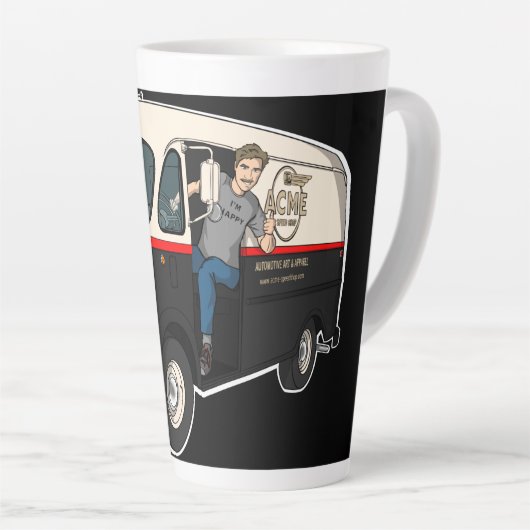 Van Latte Tasse (Rechte Ecke)