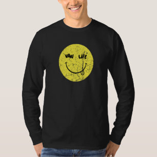Van Leben Glücklicher Camper Van Camping Reise Nom T-Shirt