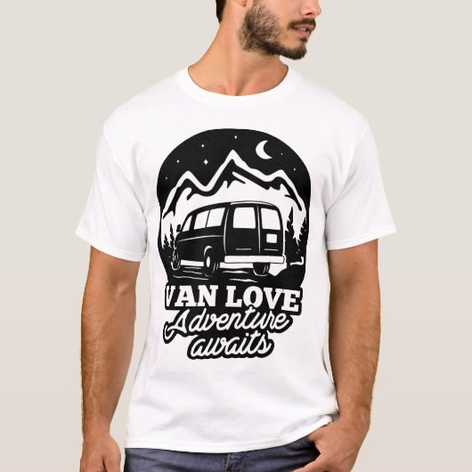 Van Liebe Black T-Shirt (Vorderseite)