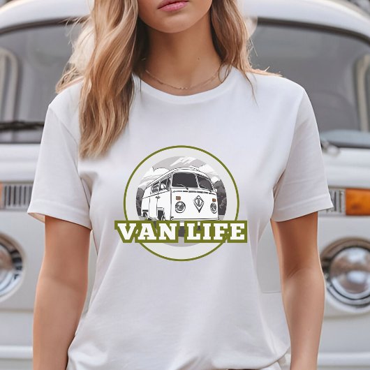 Van Life-Armee grün T-Shirt