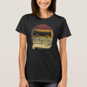 Van Life Camper Lager Retro 70er 80er Vintag Rv Ca T-Shirt