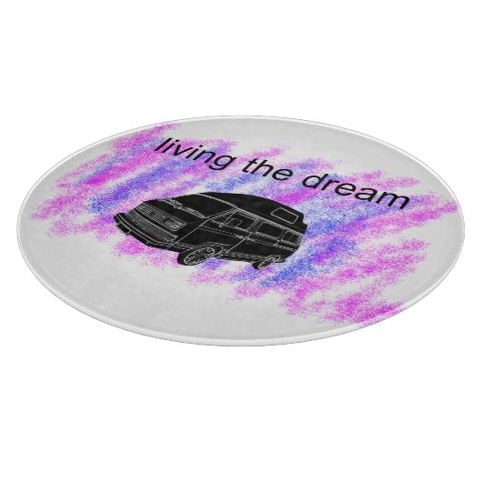 Van Life Camper van Schneidebrett (Ecke)