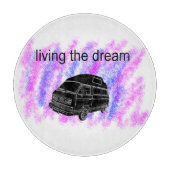 Van Life Camper van Schneidebrett (Vorderseite)