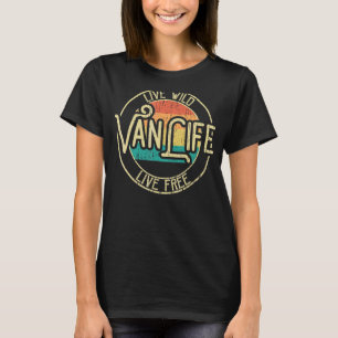 Van Life Clothing Retro Vintag Van Dwellers Vanli T-Shirt