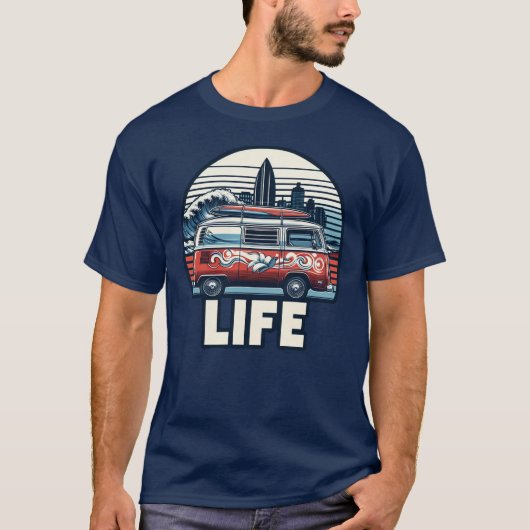 Van Life Explore 009 T-Shirt (Vorderseite)