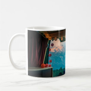 Van Life in Mountains Dolomiti di Brenta, Italyvan Kaffeetasse