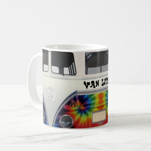 Van Life Kaffeetasse (Vorderseite Links)