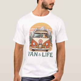 Van Life Paws Adventure T-Shirt