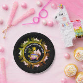 VAN LIFE RUFT MEIN NAME Custom Camping AUF Pappteller (Party)