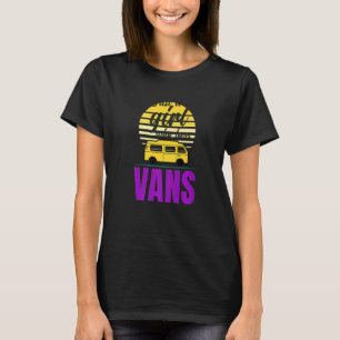 Van Life Sun Surfer Girl Vanlife Nur ein Mädchen T-Shirt