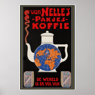 Van Nelles Coffee Plakat