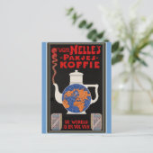 Van Nelle's Coffee - Vintage Werbung Postkarte (Stehend Vorderseite)