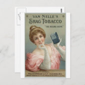 Van Nelle's Shag Tobacco 1905 Postkarte (Vorne/Hinten)