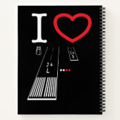 Van Nuys Airport Runways 16L-16R / 34L - 34R Notizblock (Rückseite)