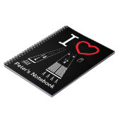 Van Nuys Airport Runways 16L / 16R benutzerdefinie Notizblock (Linke Seite)