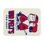 Van Pelts Hockey Club Pro Shop Muster Magnet (Horizontal)
