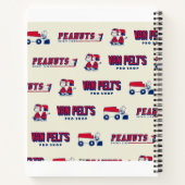 Van Pelts Hockey Club Pro Shop Muster Notizblock (Rückseite)