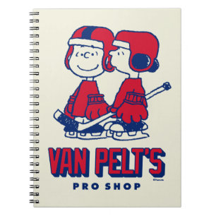Van Pelts Hockey Club Pro Shop Muster Notizblock
