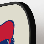 Van Pelts Hockey Club Pro Shop Muster Pickleball Schläger (Linke Seite)