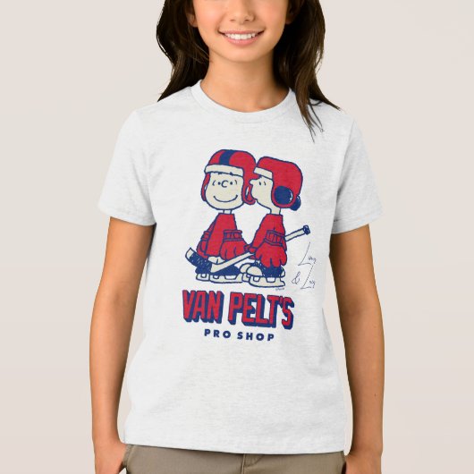 Van Pelts Hockey Club Pro Shop Muster Tri-Blend Shirt (Vorderseite)
