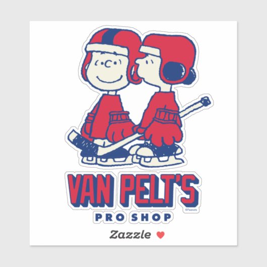Van Pelts Pro Shop Aufkleber (Blatt)