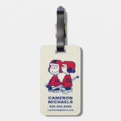 Van Pelts Pro Shop Gepäckanhänger (Rückseite vertikal)