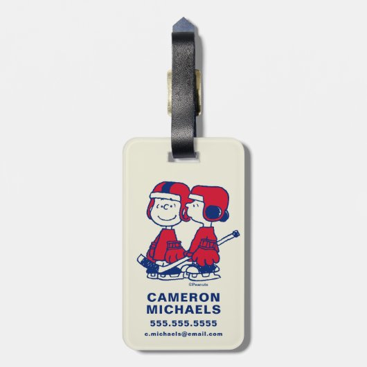 Van Pelts Pro Shop Gepäckanhänger (Rückseite vertikal)