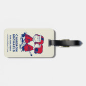 Van Pelts Pro Shop Gepäckanhänger (Rückseite horizontal)