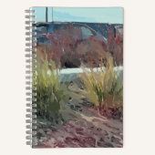 Van & Pflanze-Notebook Notizblock (Vorderseite)