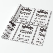 Van Pool Sign Geschenkpapier (Ungerollt)