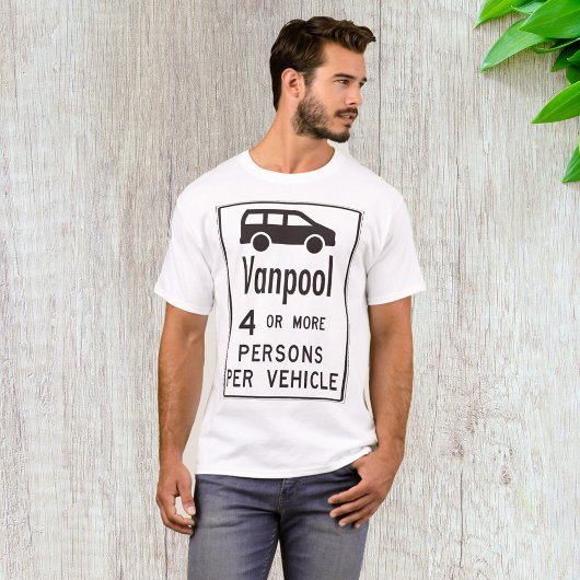 Van Pool Sign T-Shirt