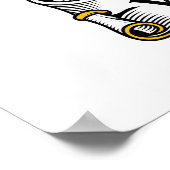 Van Schoonhoven Familienwappen Poster (Ecke)