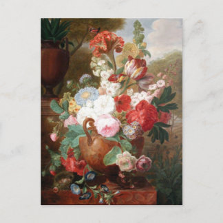 Van Spaendonck Blume Still Life Postkarte