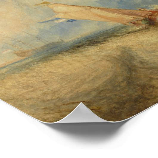 Van Tromp, der seinen Meistern 1844 gefallen wird Poster (Ecke)