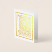 Van-Westervelt-Wappen-Fußbodenkarte Folienkarte (Vorderseite)