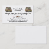 Van-Wohnwagenanhänger Visitenkarte (Vorne/Hinten)