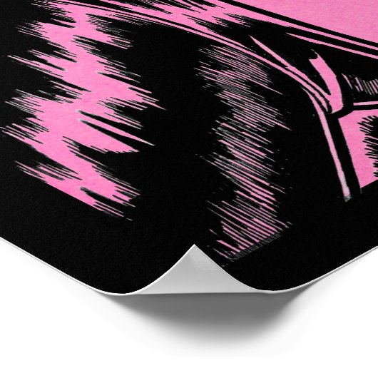 Vana DeVinyl™/Bad Girl Poster (Ecke)