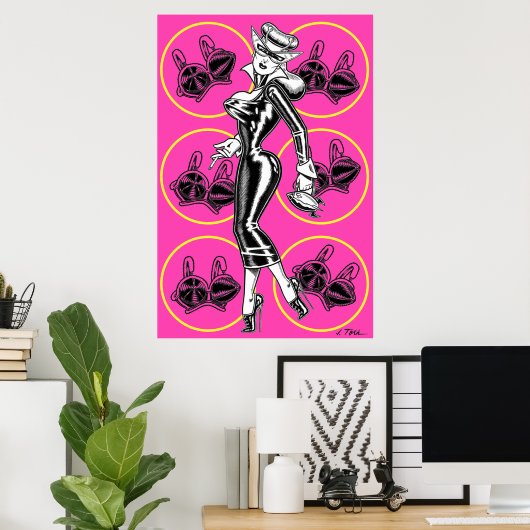 Vana DeVinyl™/Bizarre Fashions Poster (Heimbüro)
