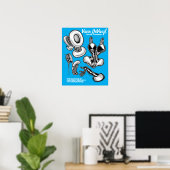 Vana DeVinyl™/Exotic Fashions/Blue Poster (Heimbüro)