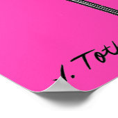 Vana DeVinyl™/Fun-Fur besetzt, Stöckelabsatz Poster (Ecke)