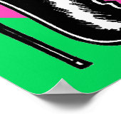 Vana DeVinyl™/Fun-Fur, High-Heeled Boots Poster (Ecke)