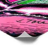 Vana DeVinyl™/Girl Next Door Poster (Ecke)