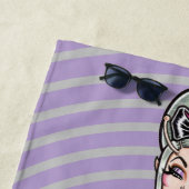 Vana DeVinyl™/Glamour Goddess Strandtuch (Beispiel)