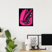 Vana DeVinyl™/High Heels Poster (Heimbüro)